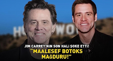 Jim Carrey'nin son hali şoke etti! 'Maalesef botoks kurbanı!' - Son Dakika Magazin Haberleri